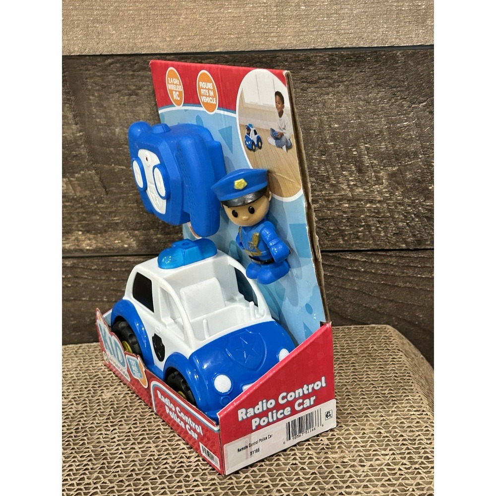 Kid Connection Radio Control Police‎ Car New In Box - Picture 4 of 6